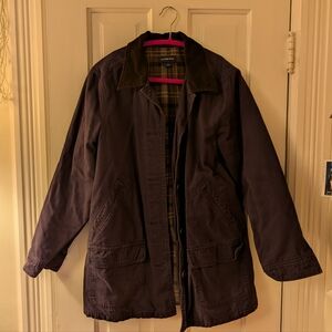 Navy Blue Land's End Barn Jacket Size Large